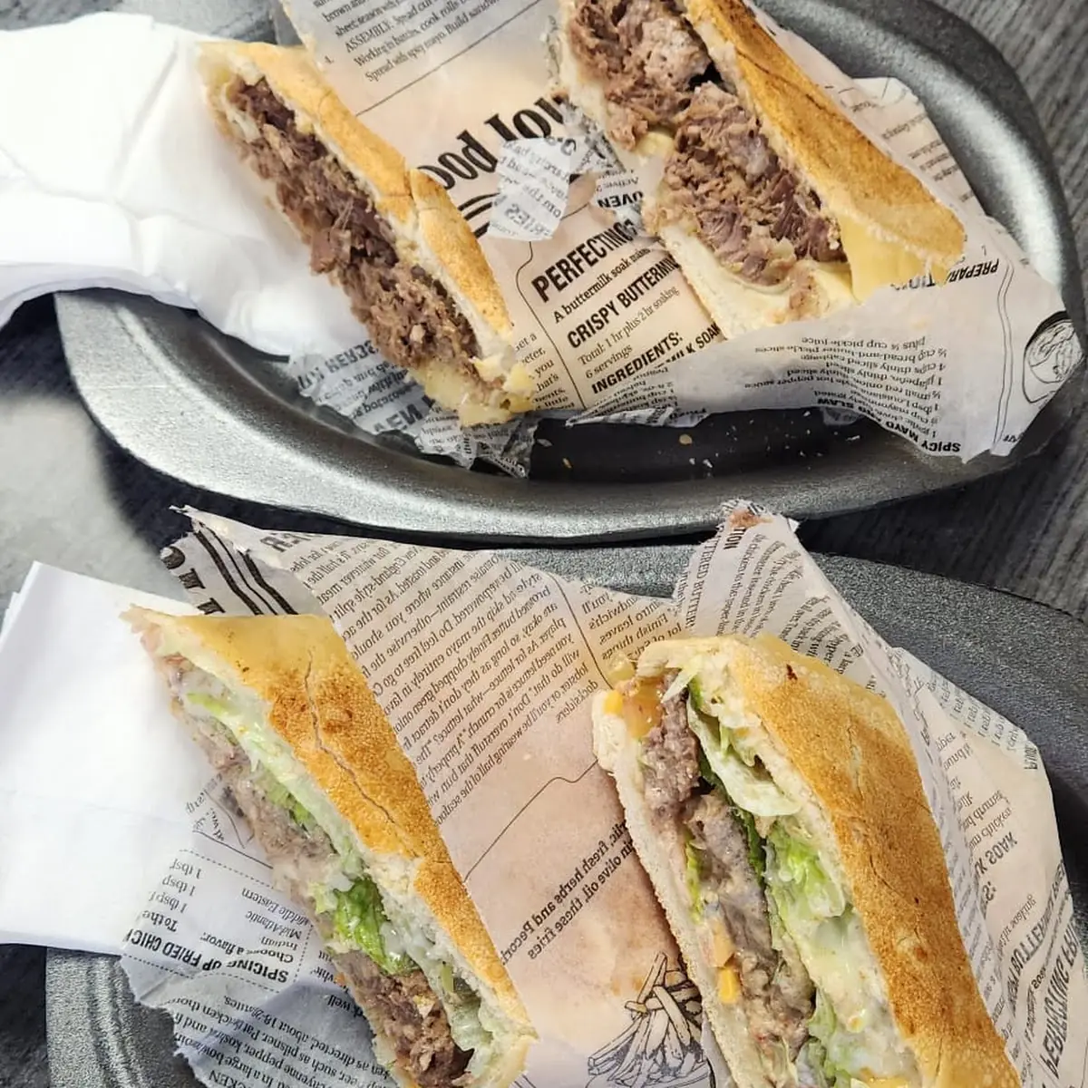 Sándwich de Bistec