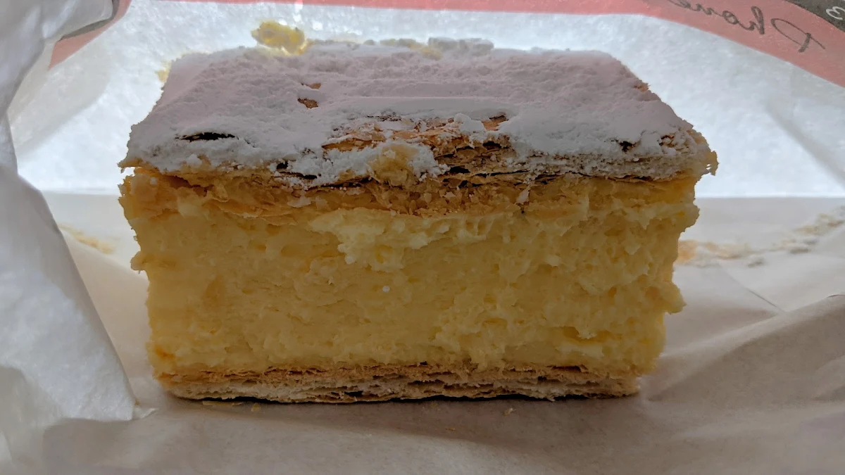 Vanilla Slice, Segafredo's Bakery
