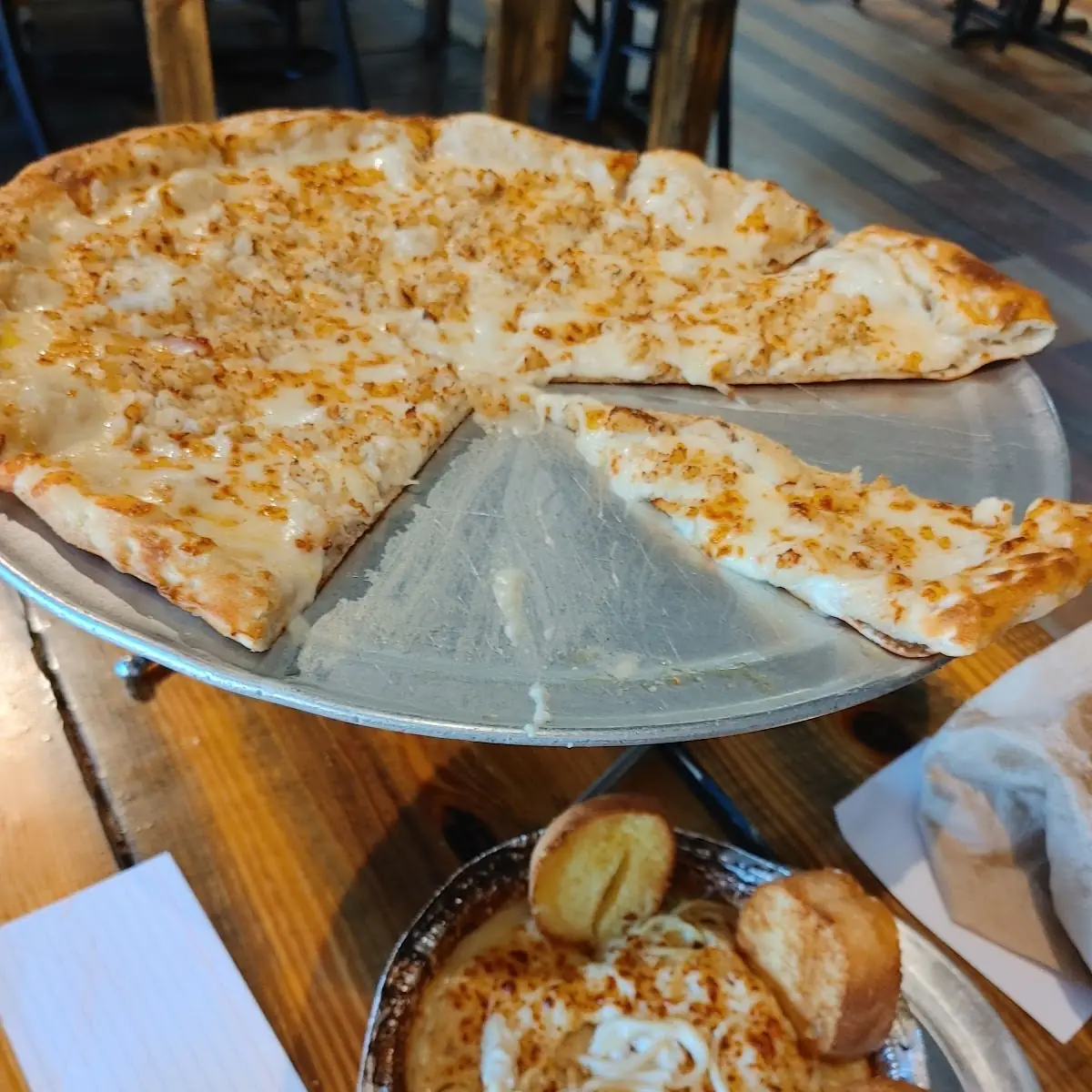 Chicken Alfredo Pie