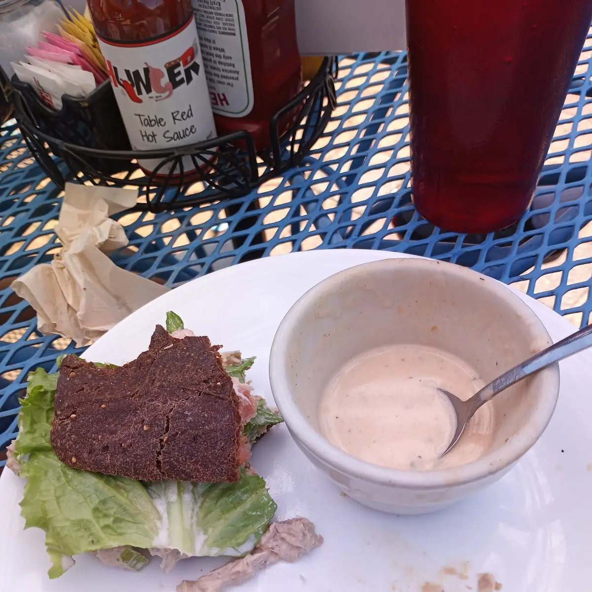 Basically a Tuna Fish Sandwich and Seafood Bisque