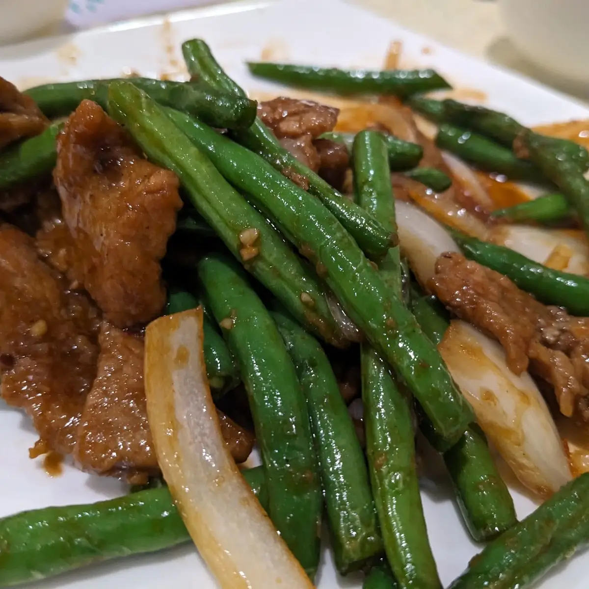 Beef with Green Beans