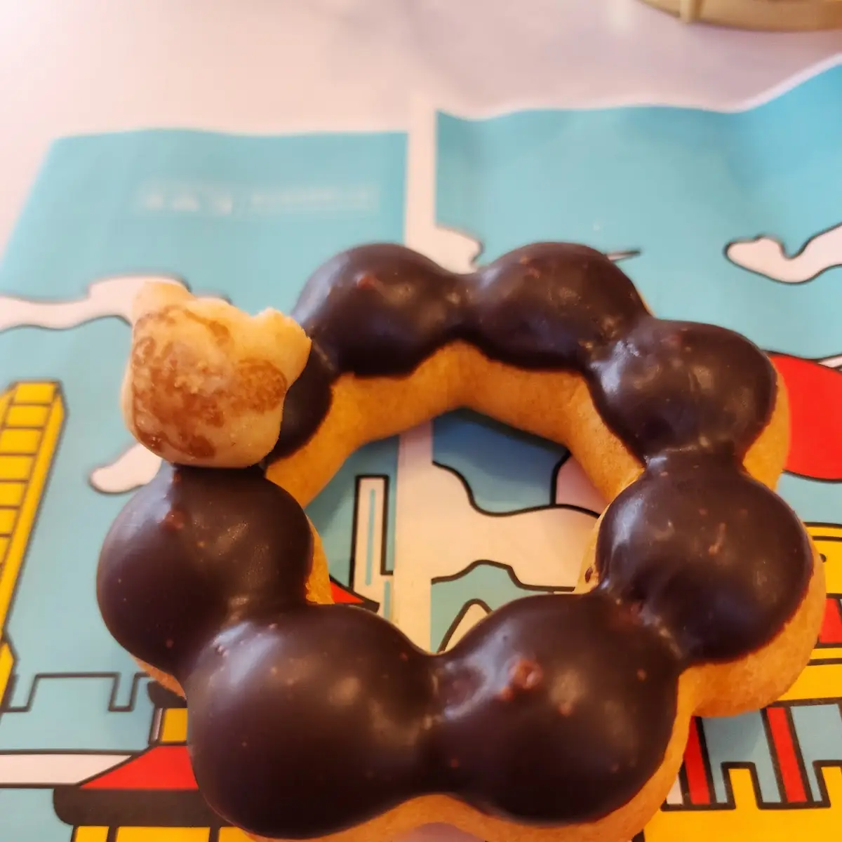 Chocolate Mochi Donut
