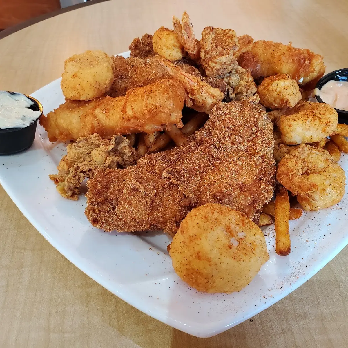 Fried Seafood Combo 1