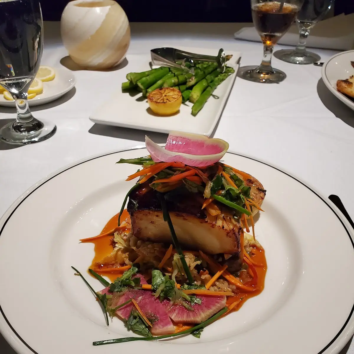 Miso-Glazed Seabass