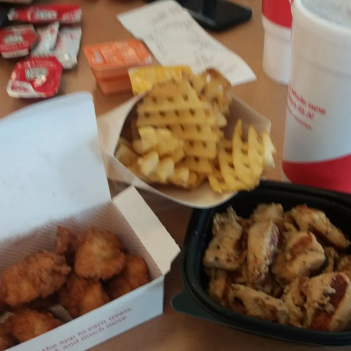 Chicken Nuggets with Fries