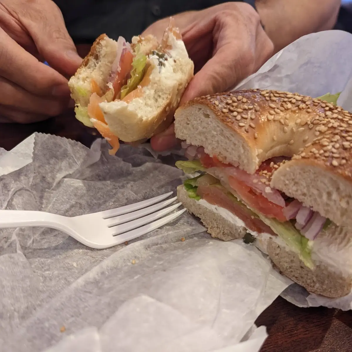 Nova Lox and Cream Cheese