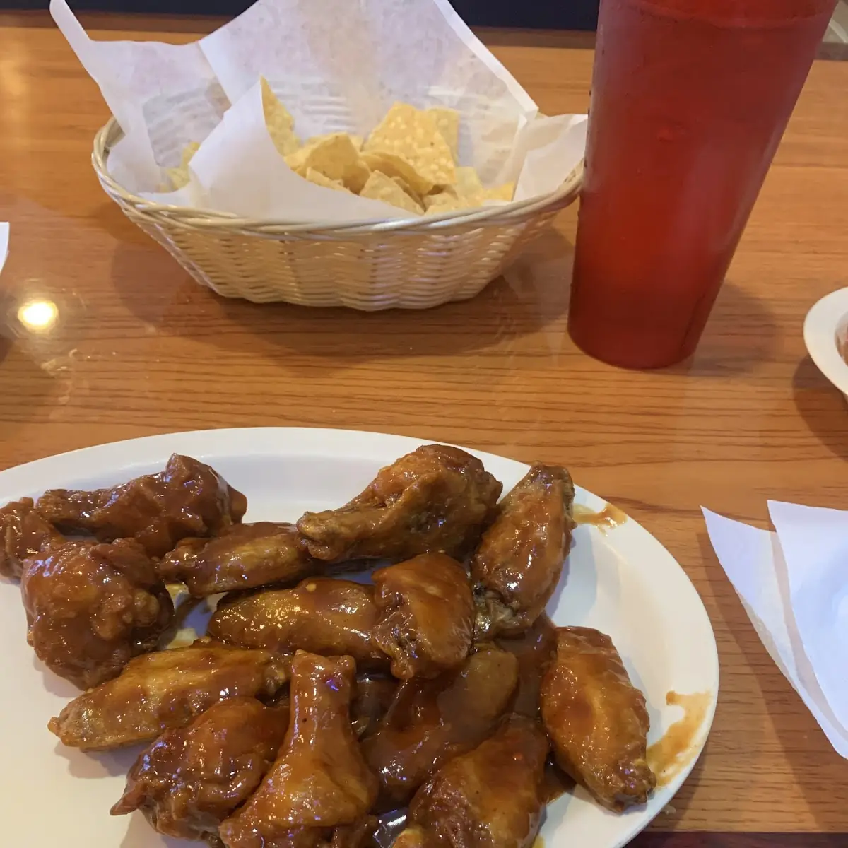 Buffalo Wings with Celery Dip