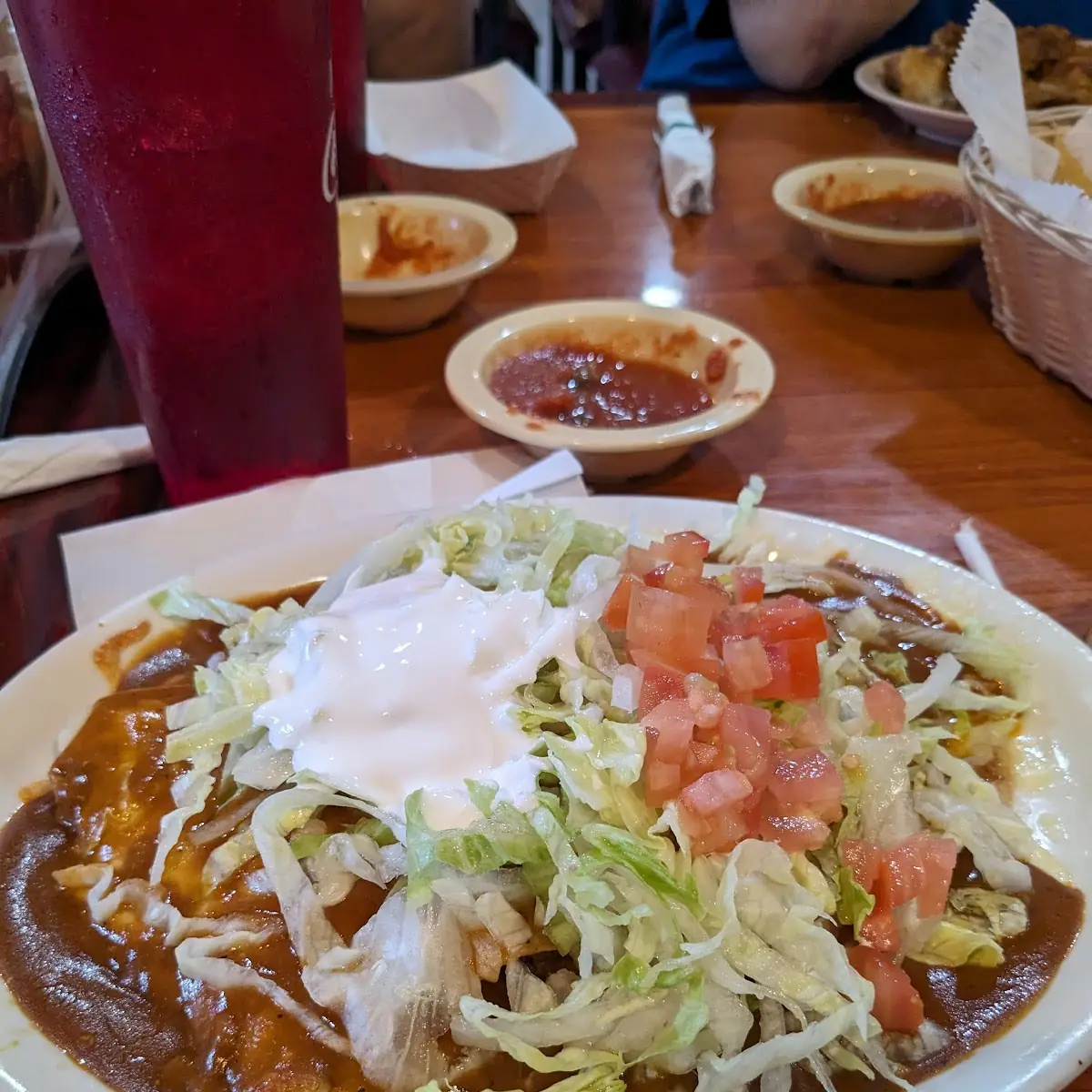 Burrito and Enchilada Plate
