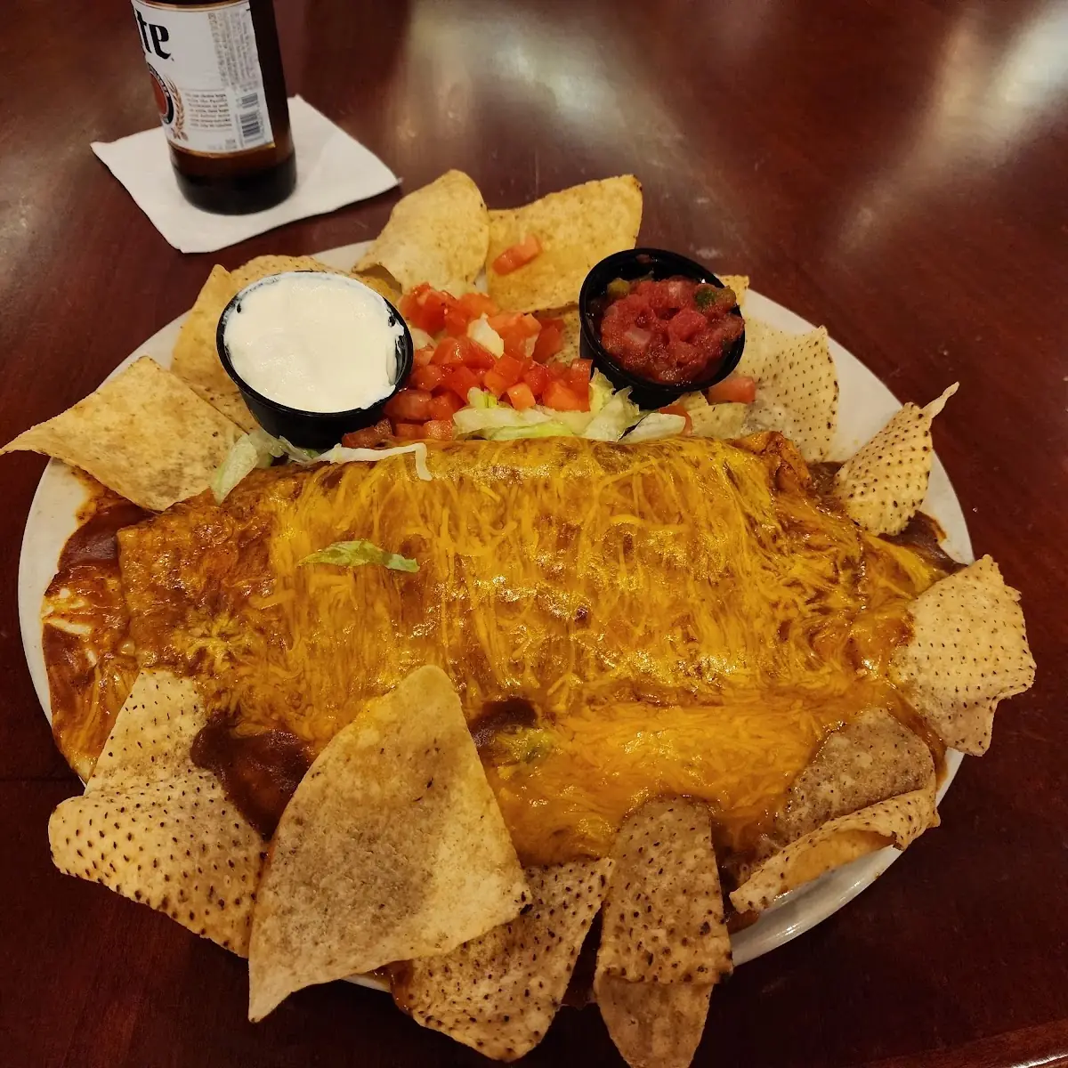 Wet Burrito with Pulled Pork