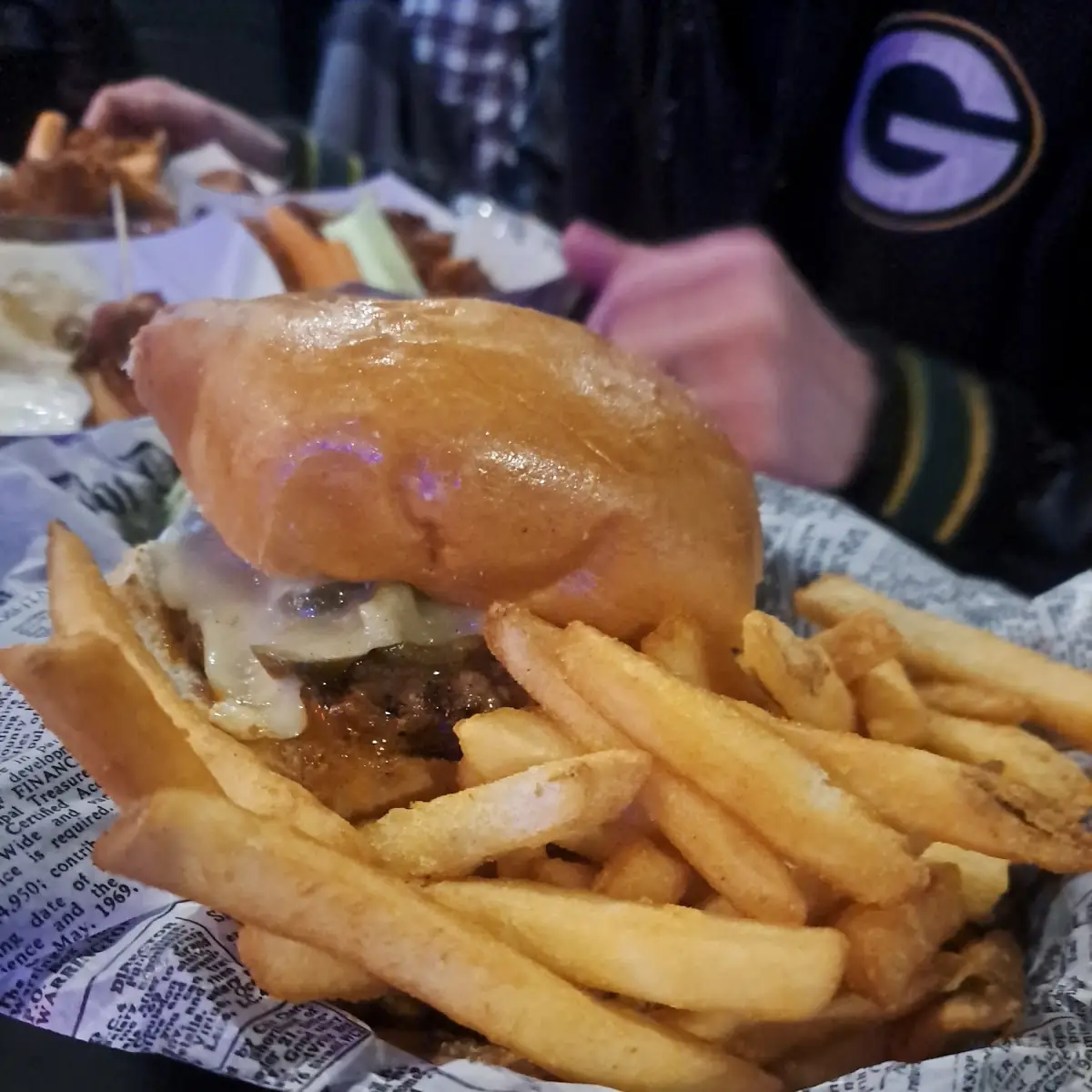 Hell Burger and Fries