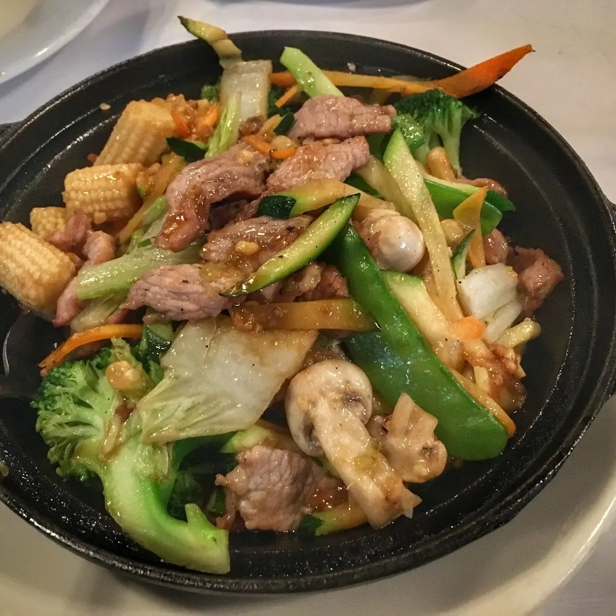 Crispy Egg Noodle Stir Fried Combination