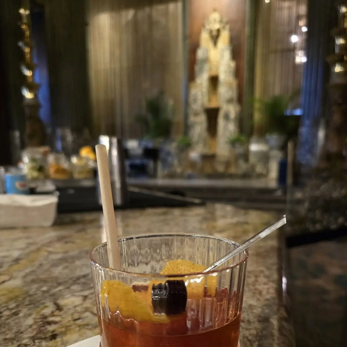 Bourbon Barrel Aged Negroni