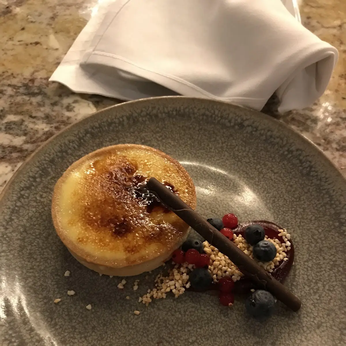 Grand Marnier Creme Brulee