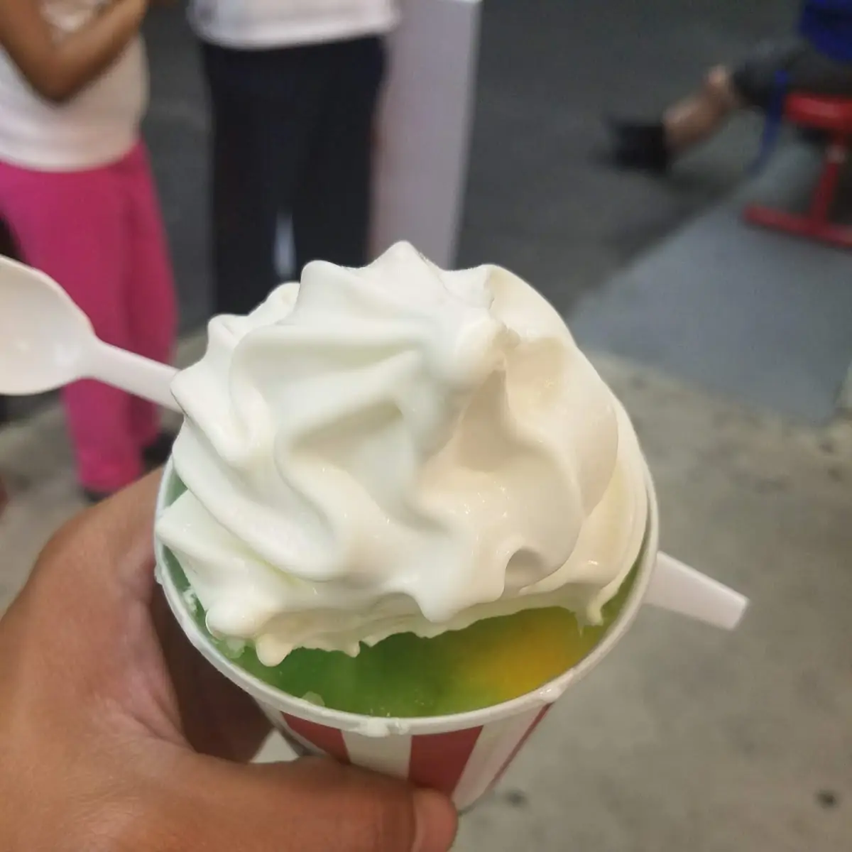 Green Apple and Mango Gelato