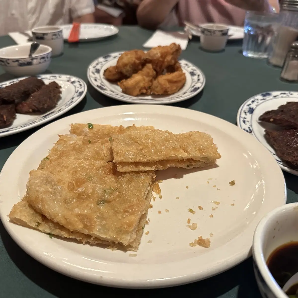 Crispy Scallion Pancakes