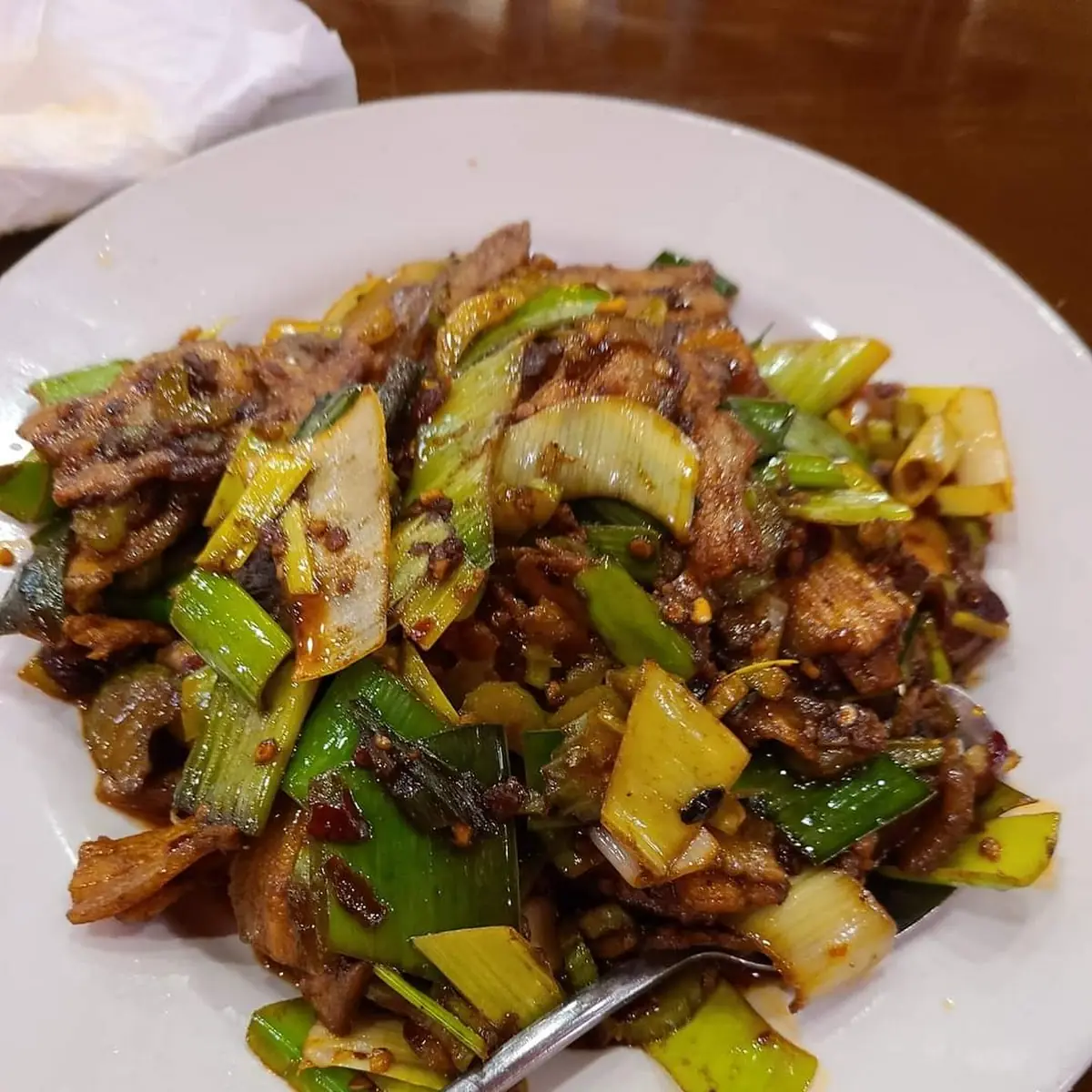 Twice Cooked Pork Belly