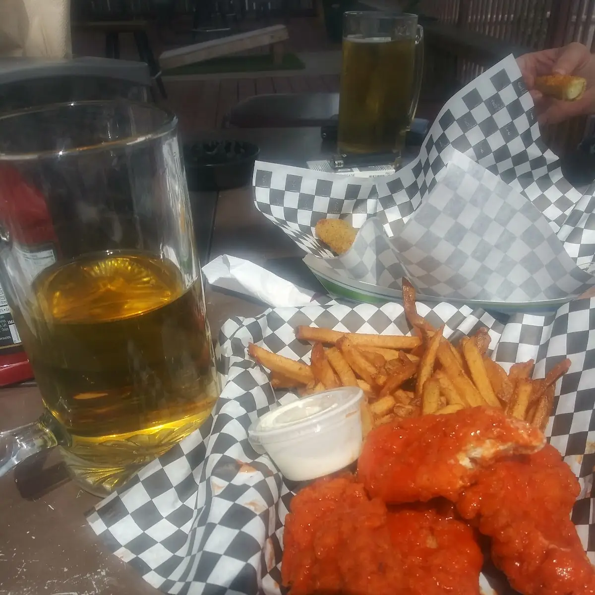 Buffalo Chicken Strips and Fries