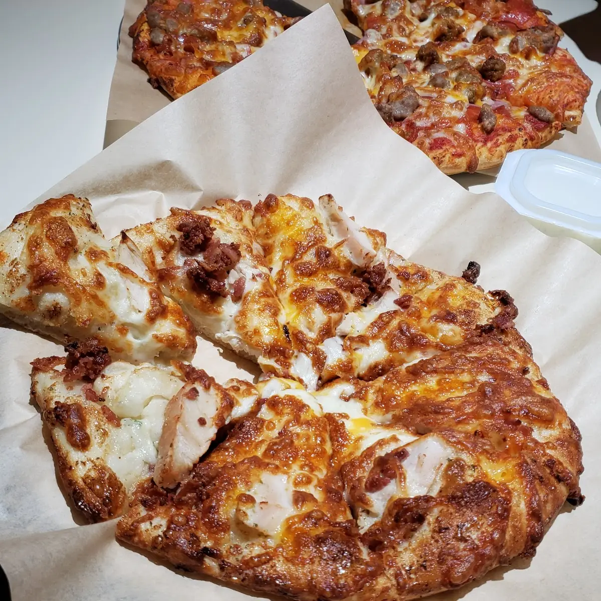 Chicken Bacon Ranch Pizza