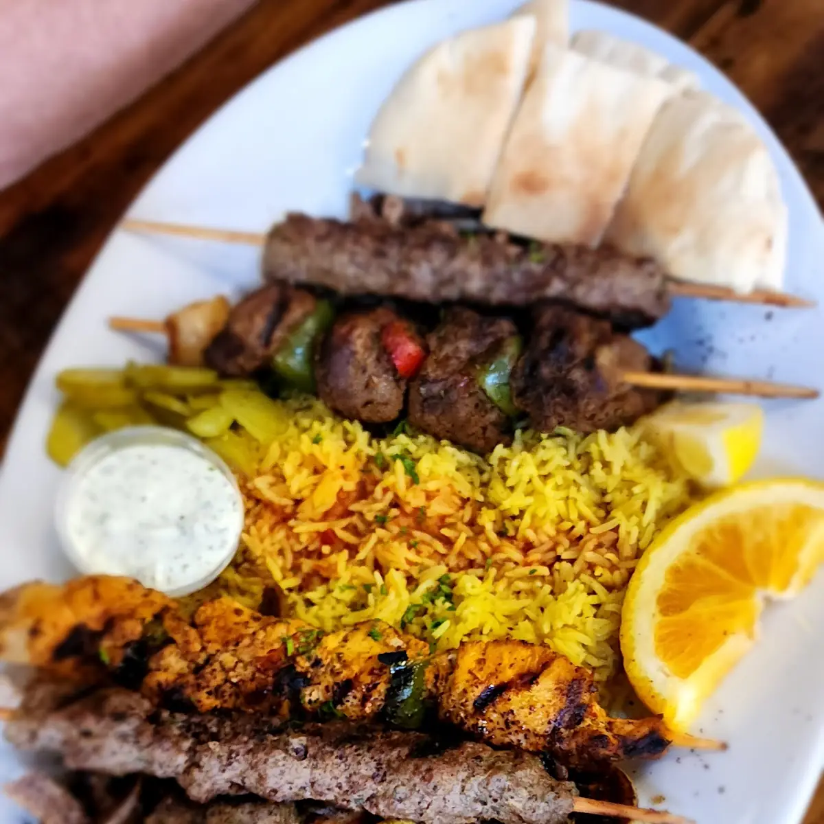 Beef Shawarma Platter