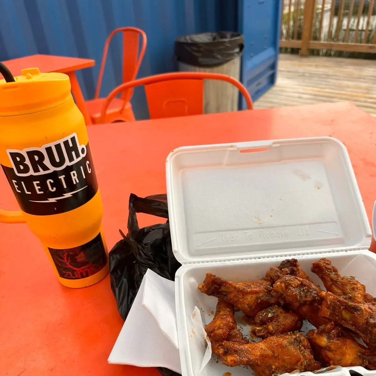 Lemon Pepper Siracha Wings