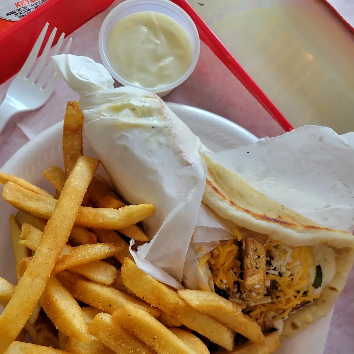 Chicken Gyro Plate