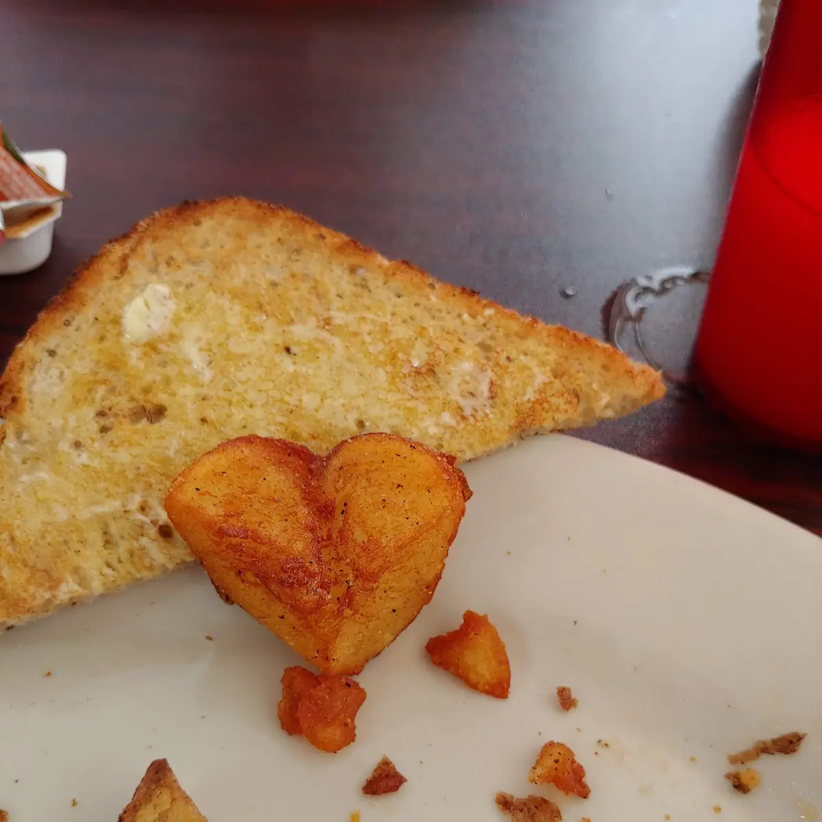 Darrel's Cheese Omelet with Home Fries