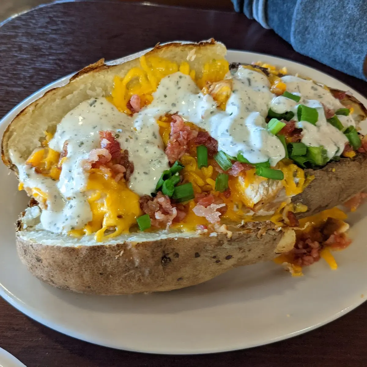 Chicken Bacon Ranch Potato