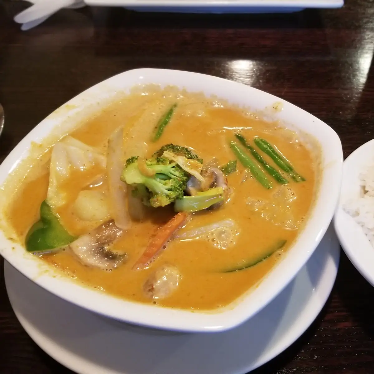 Red Curry and Brown Rice