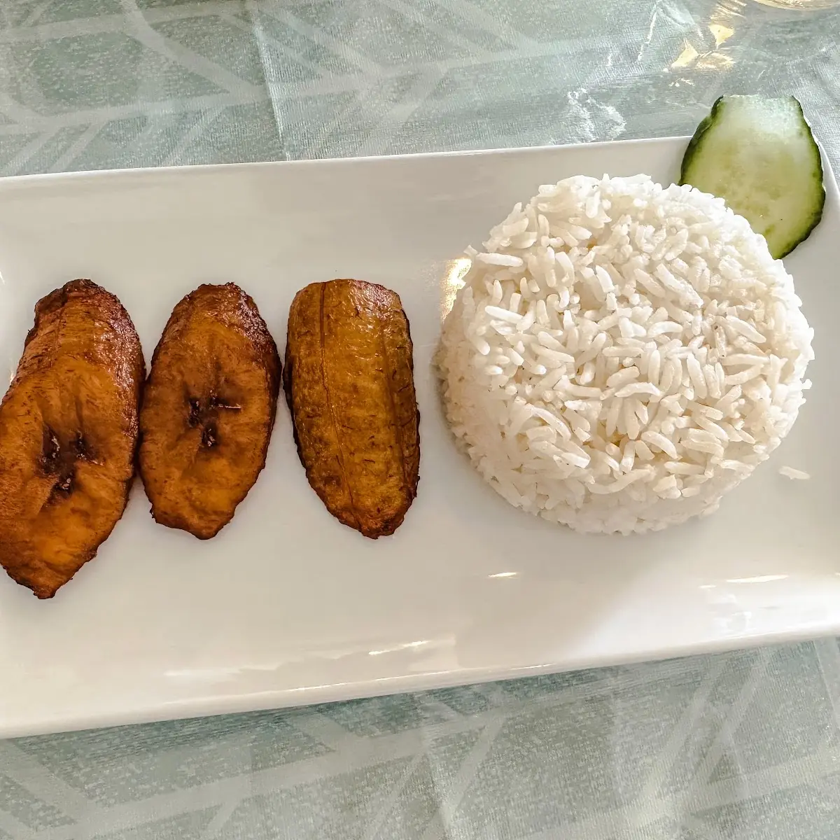 Plantains and Rice
