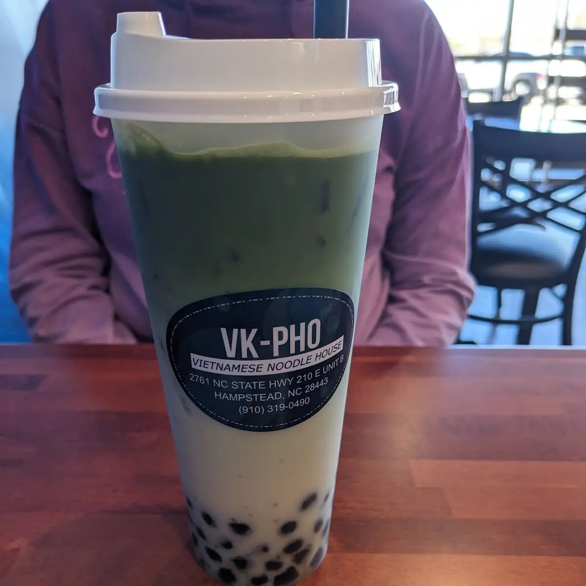 Green Tea Macha Boba