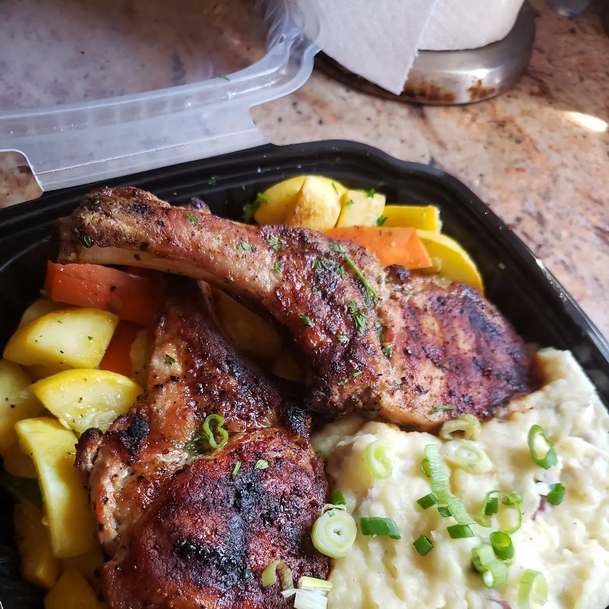 Pork Chop Dinner