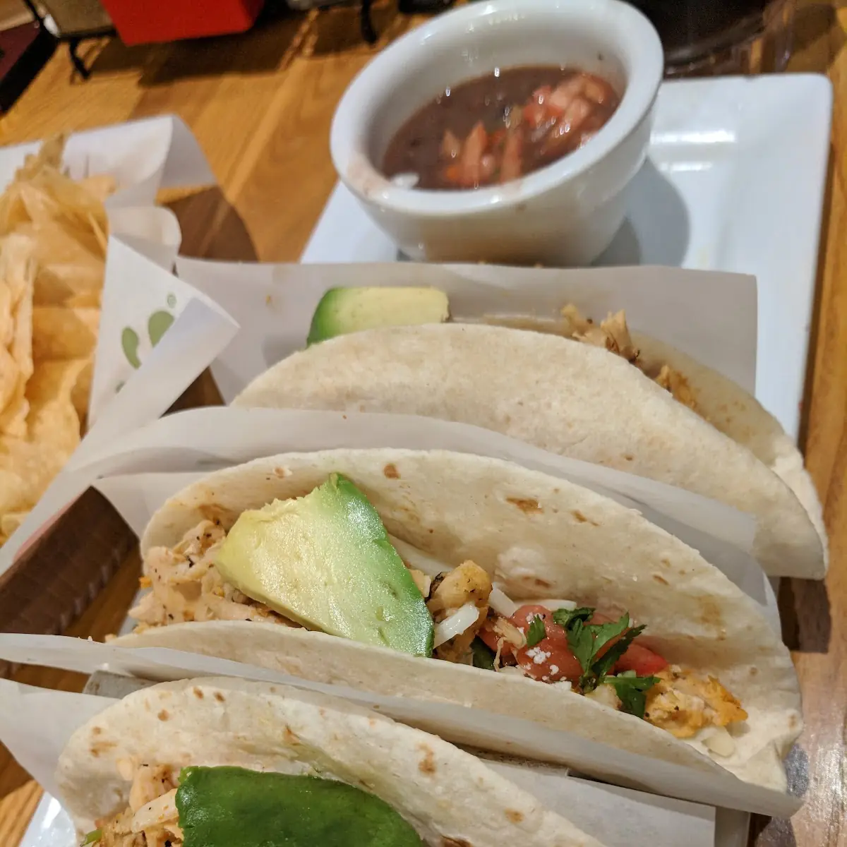Ranchero Chicken Tacos