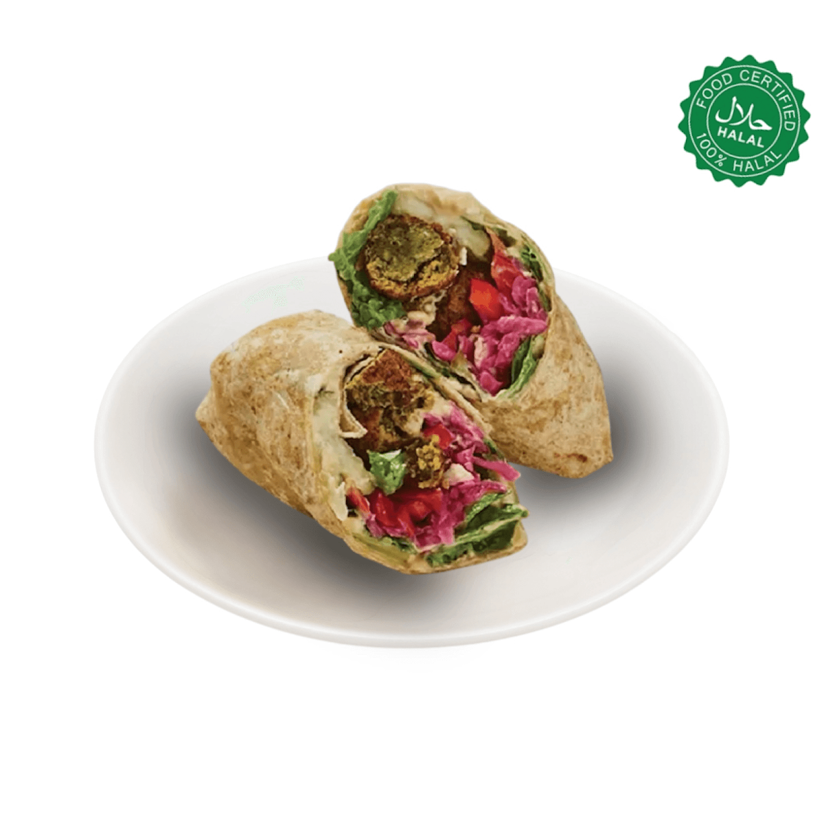 Falafel Hummus Wrap