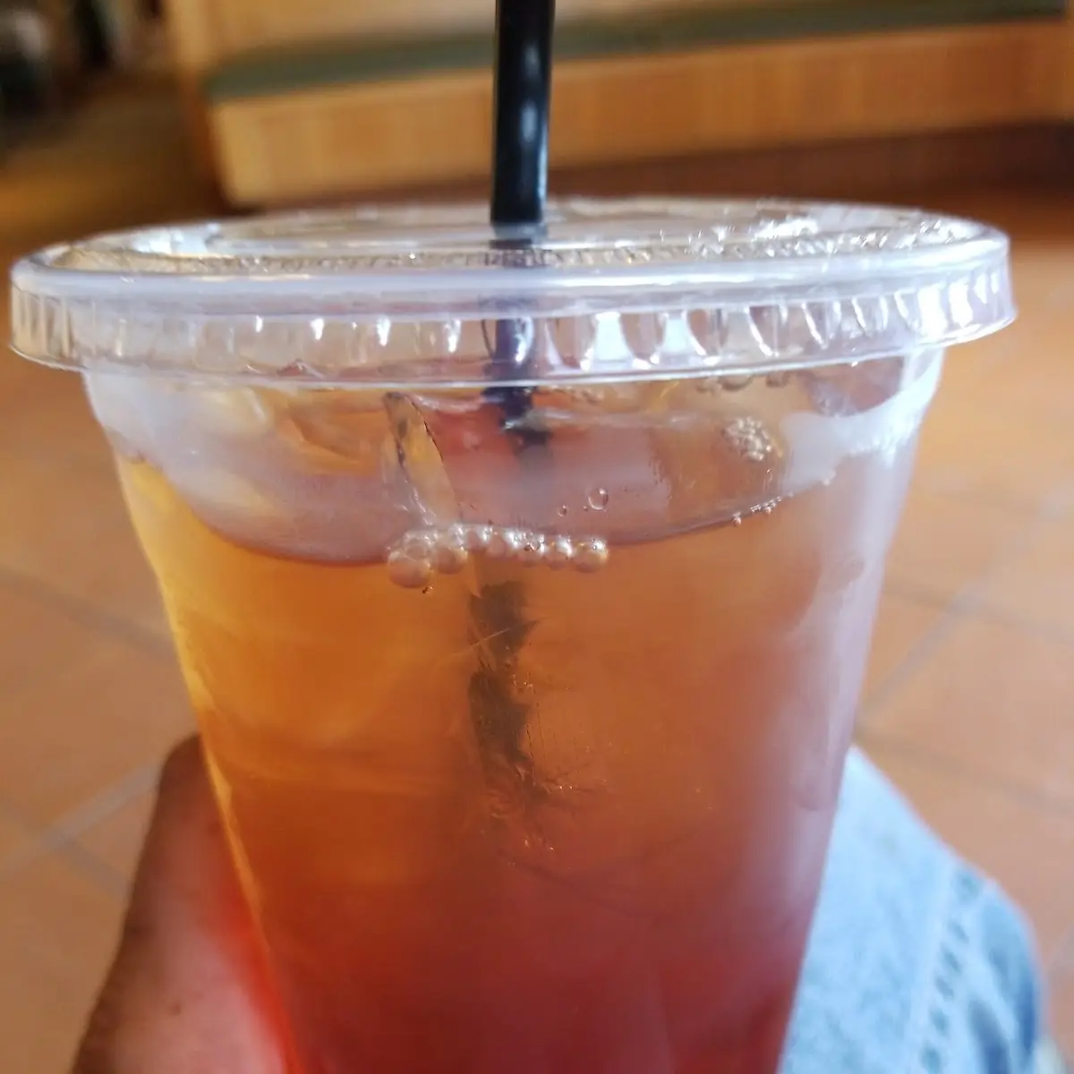 Mango-Passion Fruit Iced Tea