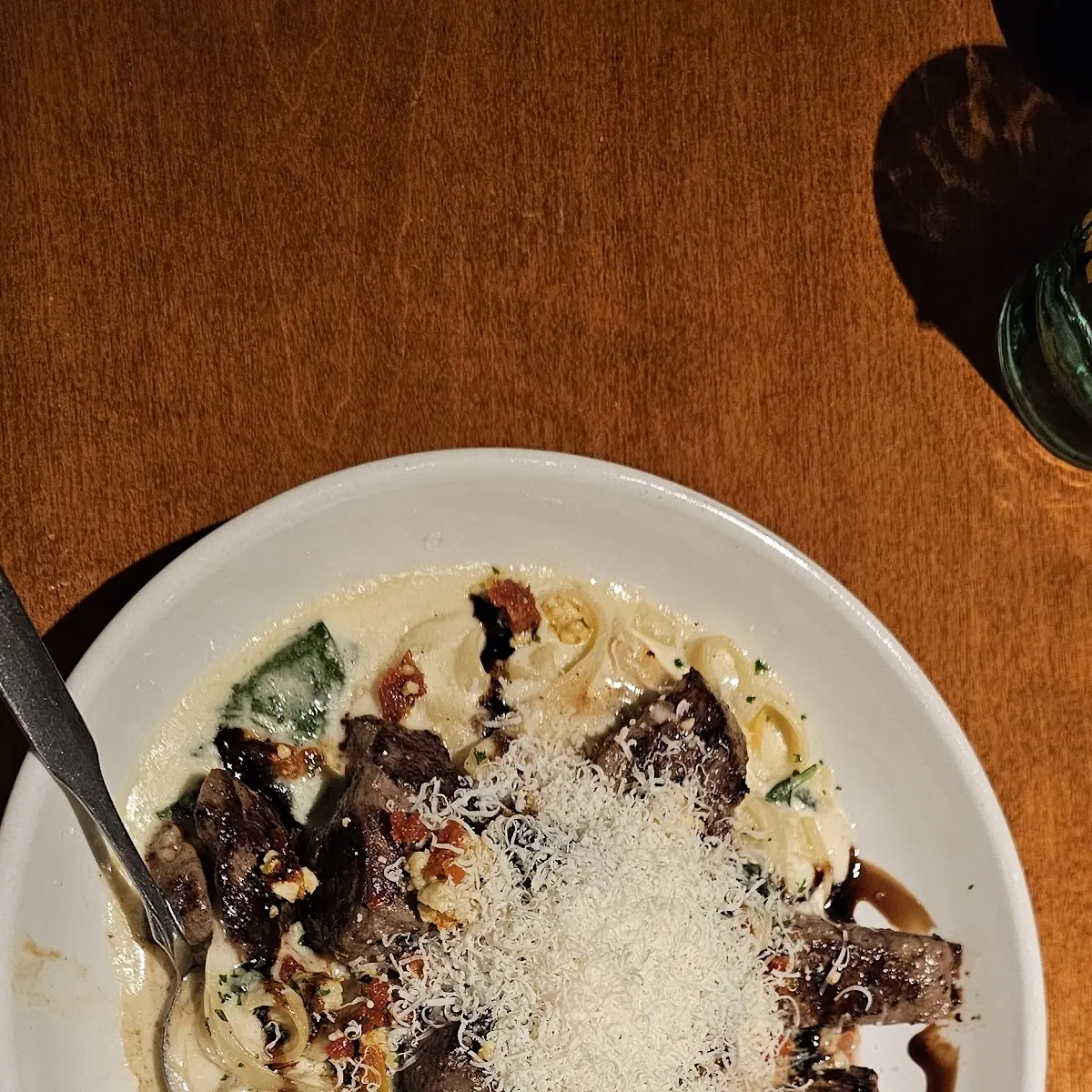 Steak Gorgonzola Alfredo