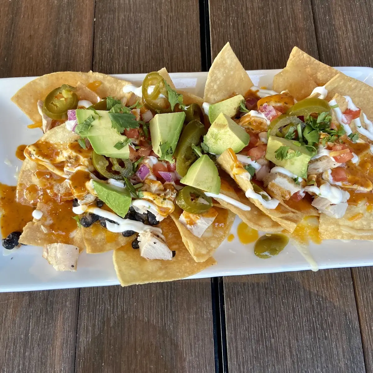 Grilled Chicken Nachos