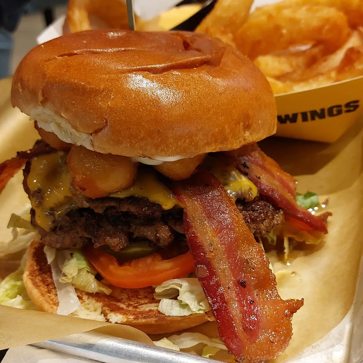 Cheese Curd Smash Burger