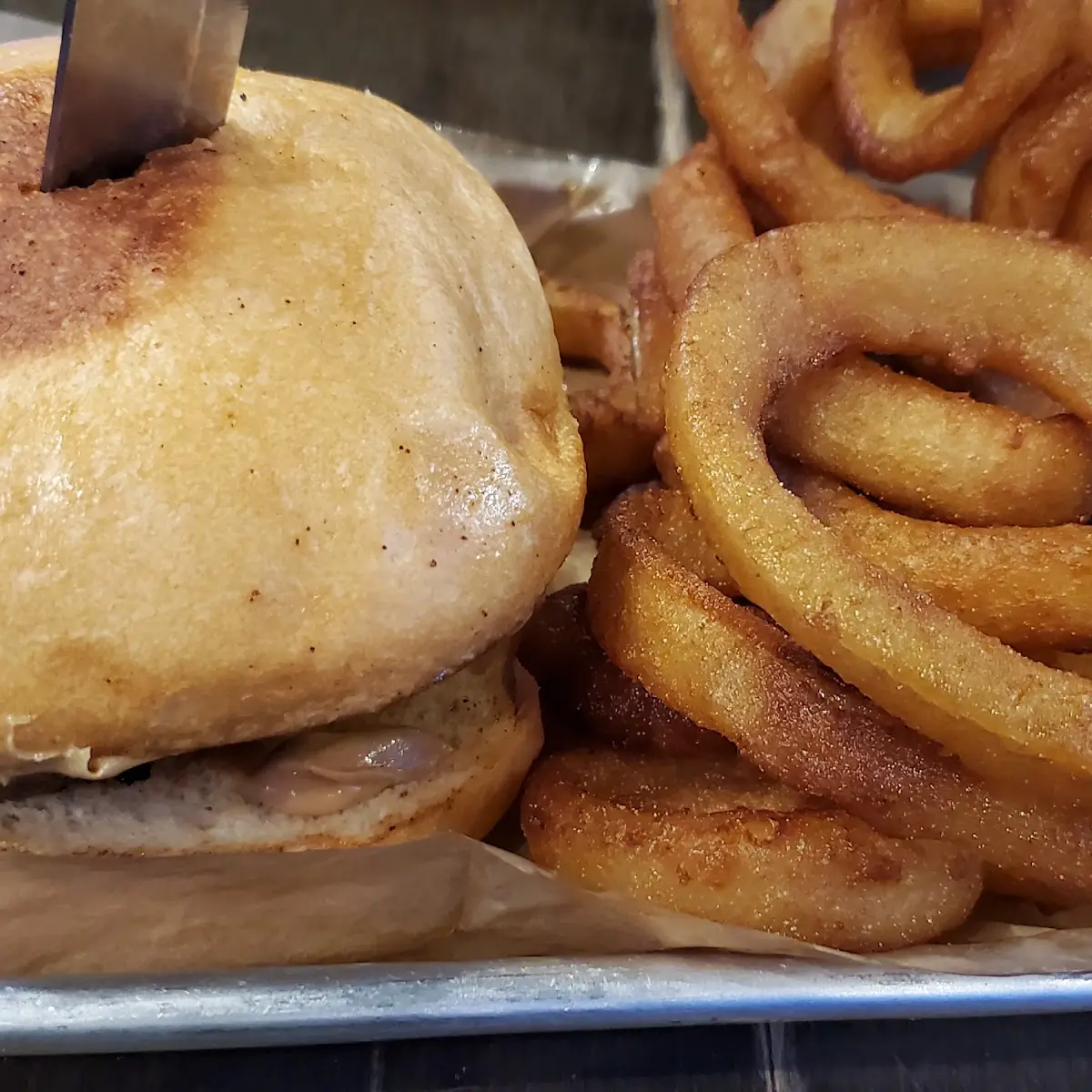 Peanut Butter and Bacon Burger
