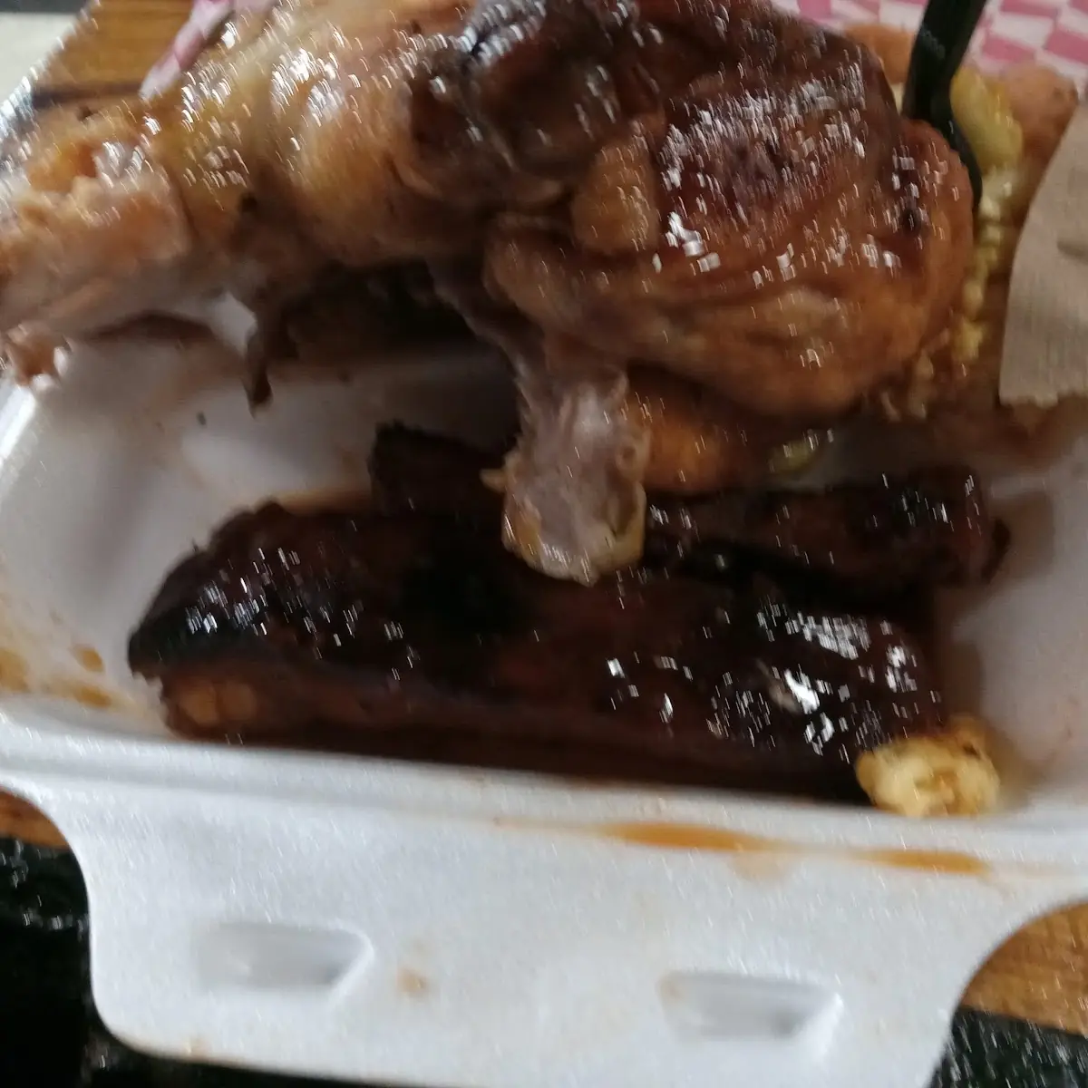 BBQ Chicken Ribs Perlo Rice