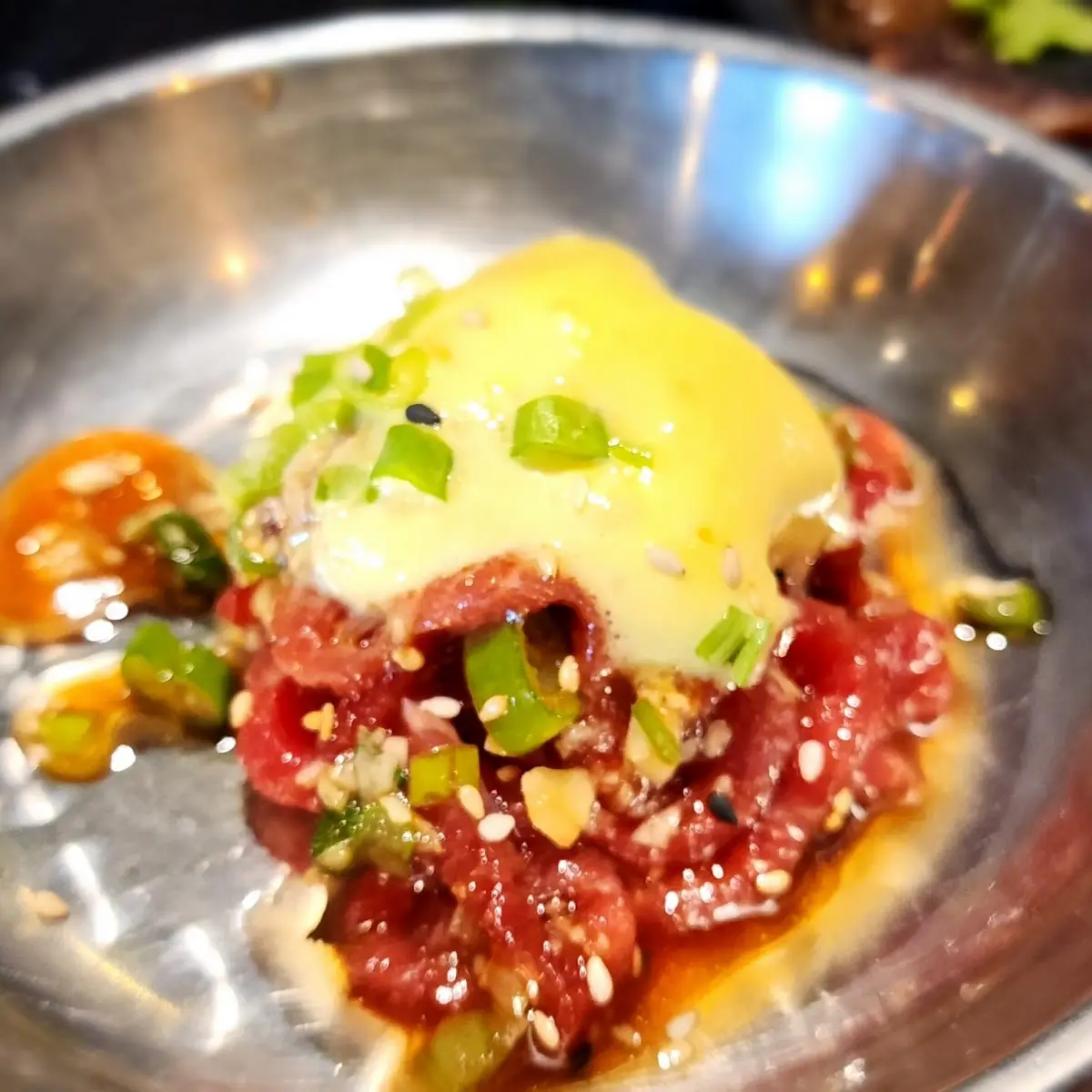 Korean Style Beef Tartare