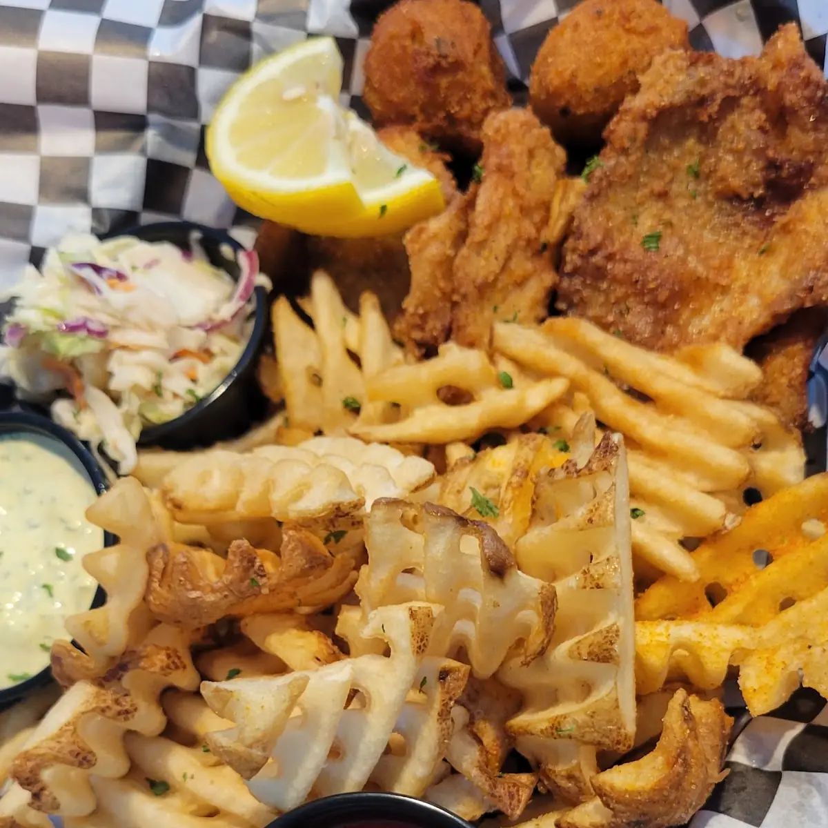 Bluegill Fish and Chips