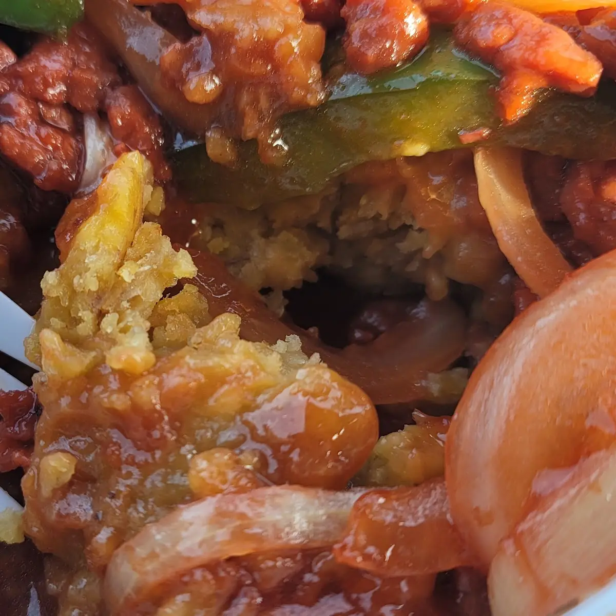 Mofongo Con Pepper Steak
