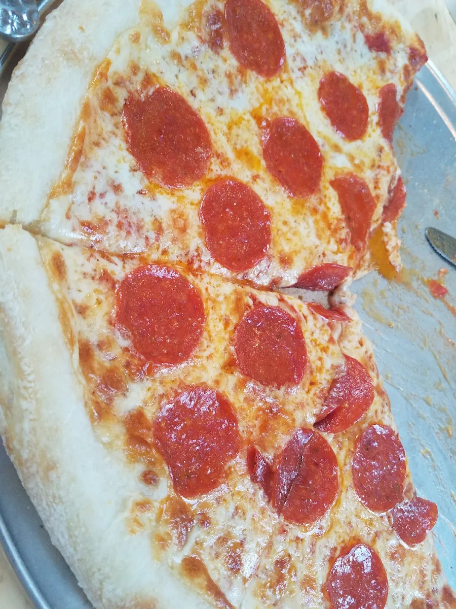 Whole Cheese and Pepperoni Pizza