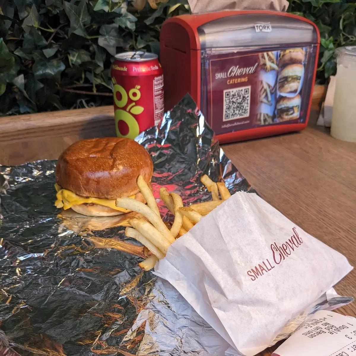 Kids Cheeseburger and Fries