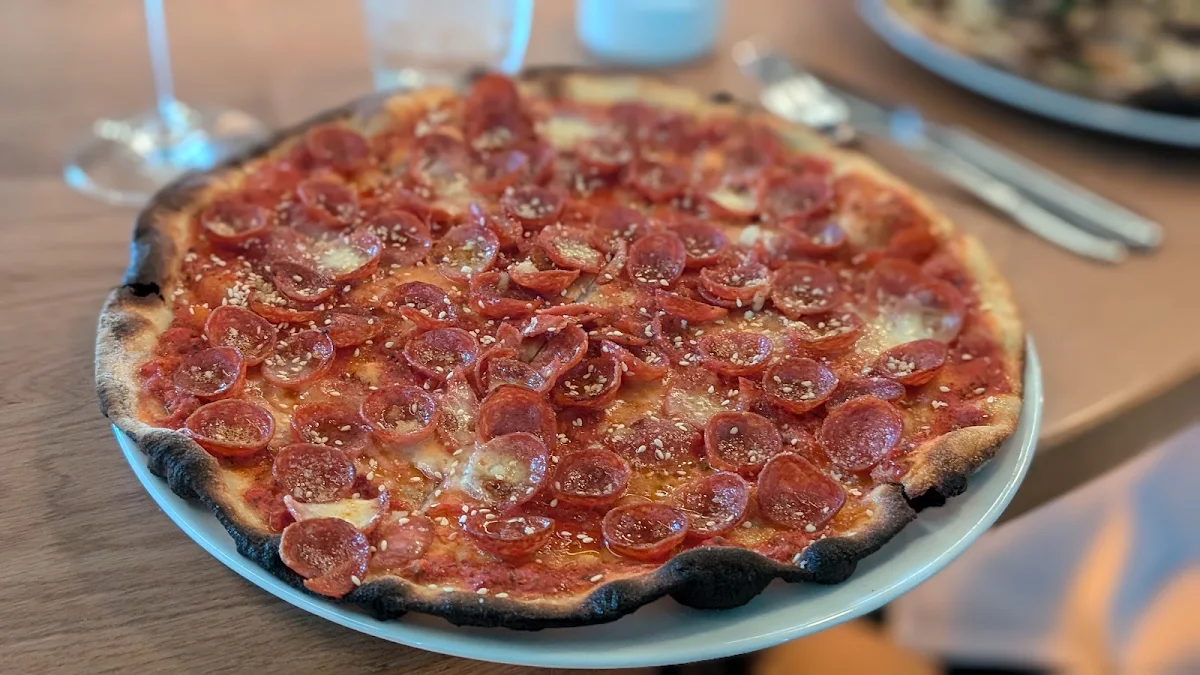 Hot Honey Pepperoni Pizza