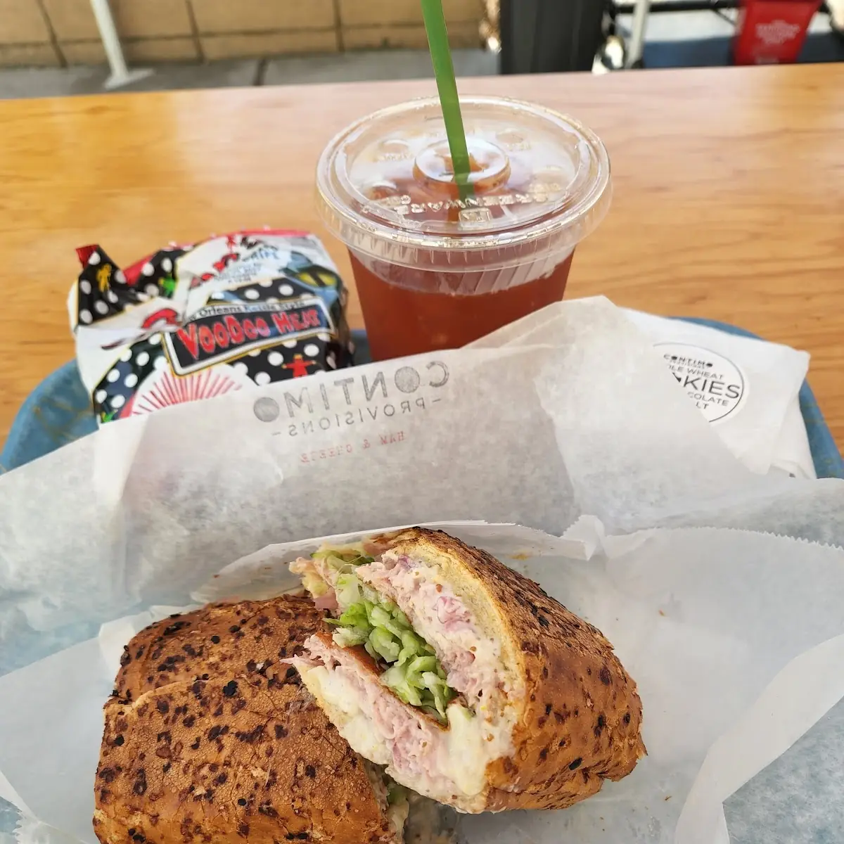 Hot Ham & Cheese Sandwich