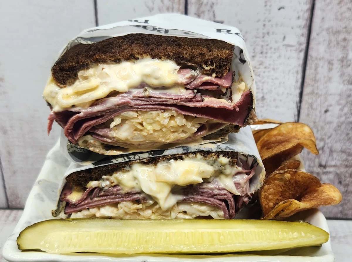 Hot Pastrami Sandwich