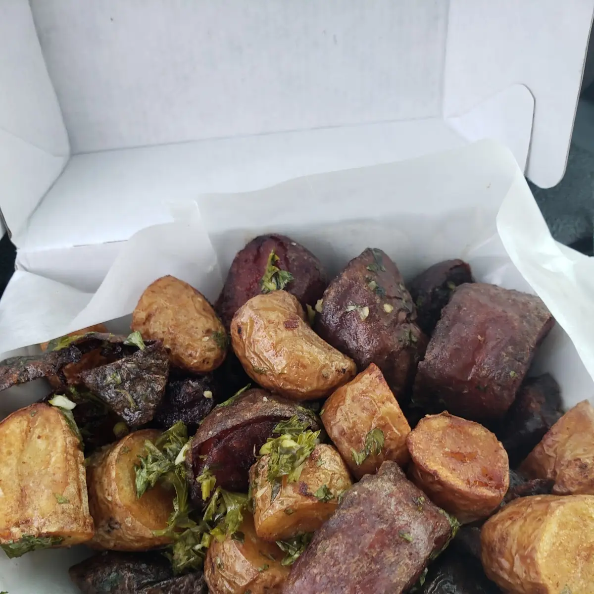 Chicken Fat Potatoes
