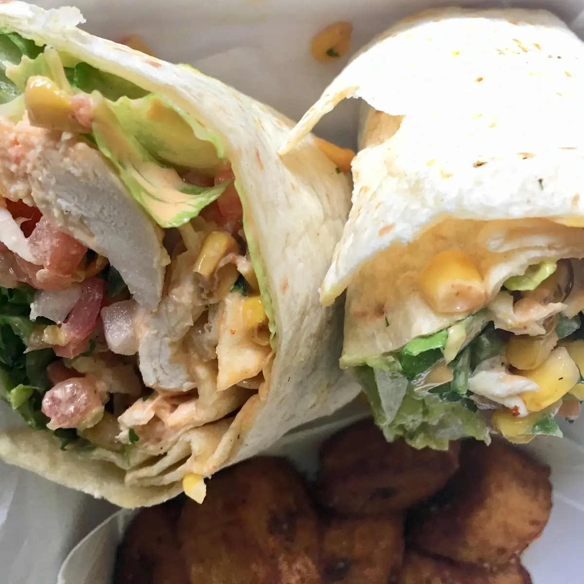 Flour Tortilla Cold Chicken