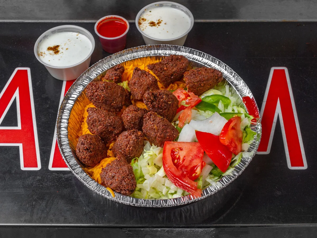Falafel over Rice